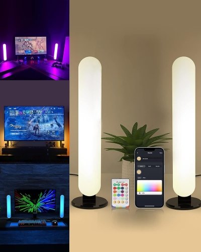 ALANTOP Smart Desk Lamp 2 Pack Adjustable