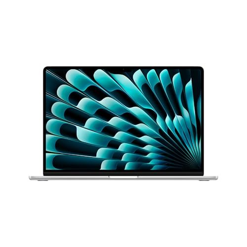 Apple 2024 MacBook Air 15-inch Laptop with M3 chip: Built for Apple Intelligence, 15.3-inch Liquid Retina Display, 16GB Unified Memory, 256GB SSD Storage, Backlit Keyboard, Touch ID; Silver